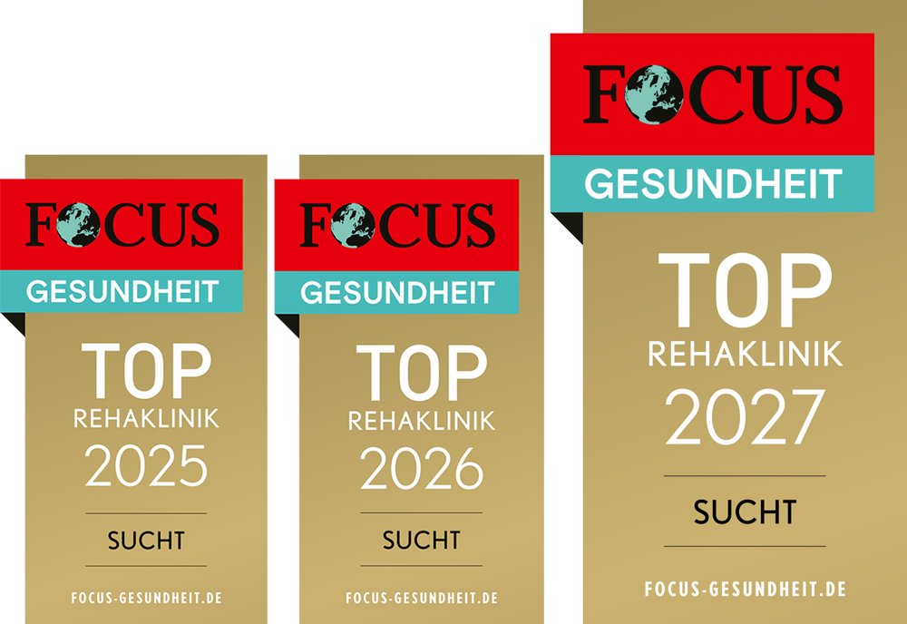 FOCUS Siegel TOP Rehaklinik 2025, 2026 & 2027